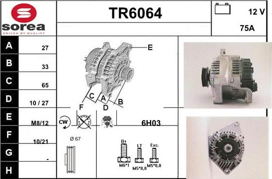 Sera TR6064 - Генератор avtolavka.club