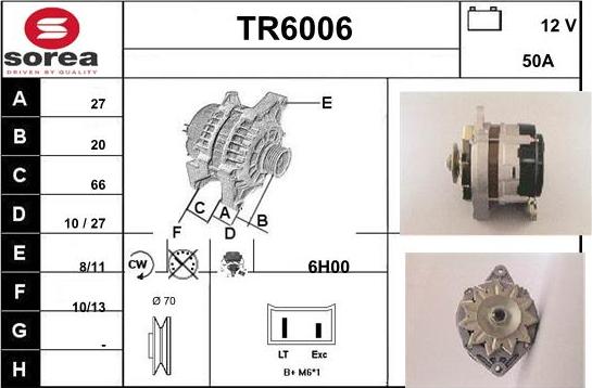 Sera TR6006 - Генератор avtolavka.club