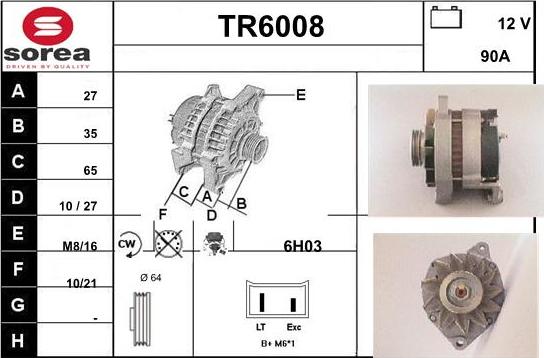 Sera TR6008 - Генератор avtolavka.club