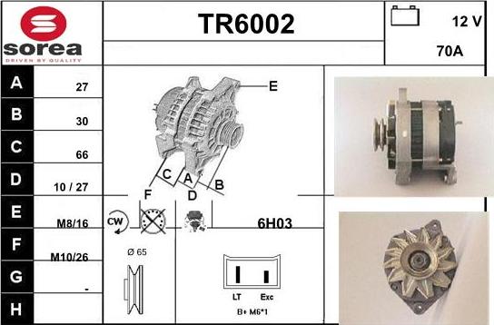 Sera TR6002 - Генератор avtolavka.club