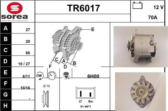 Sera TR6017 - Генератор avtolavka.club