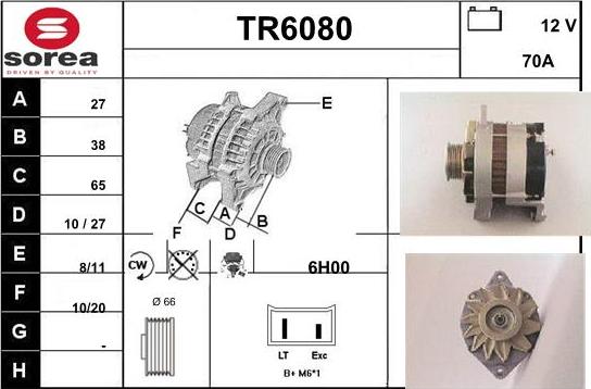 Sera TR6080 - Генератор avtolavka.club