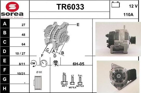 Sera TR6033 - Генератор avtolavka.club