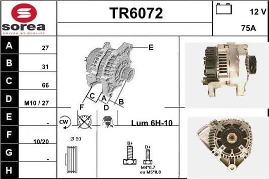 Sera TR6072 - Генератор avtolavka.club