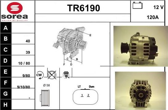 Sera TR6190 - Генератор avtolavka.club