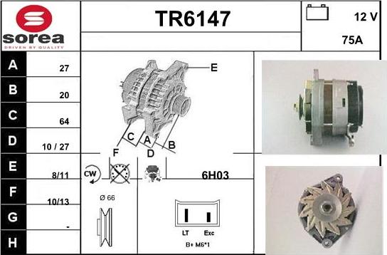 Sera TR6147 - Генератор avtolavka.club