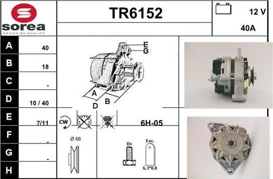 Sera TR6152 - Генератор avtolavka.club