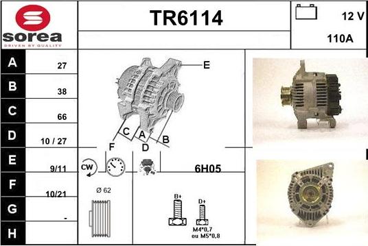 Sera TR6114 - Генератор avtolavka.club