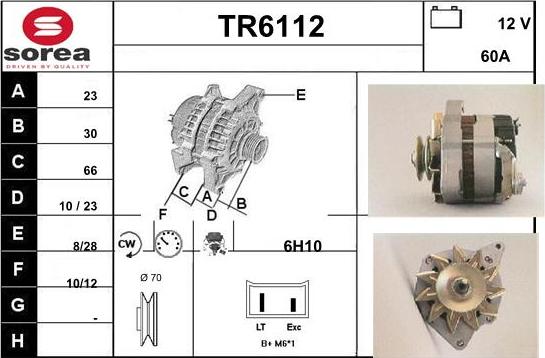 Sera TR6112 - Генератор avtolavka.club