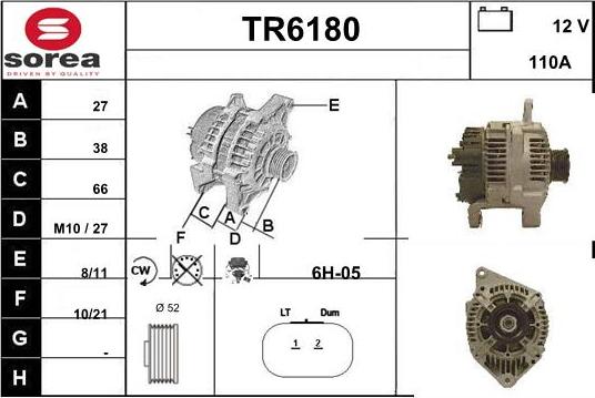 Sera TR6180 - Генератор avtolavka.club