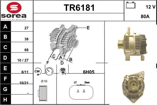 Sera TR6181 - Генератор avtolavka.club