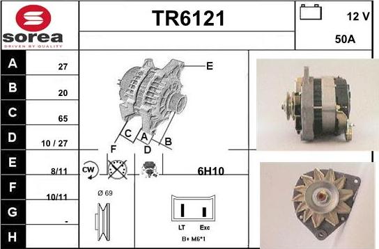 Sera TR6121 - Генератор avtolavka.club