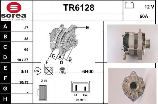 Sera TR6128 - Генератор avtolavka.club