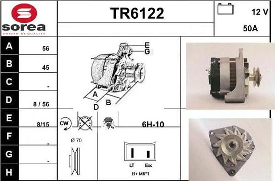 Sera TR6122 - Генератор avtolavka.club