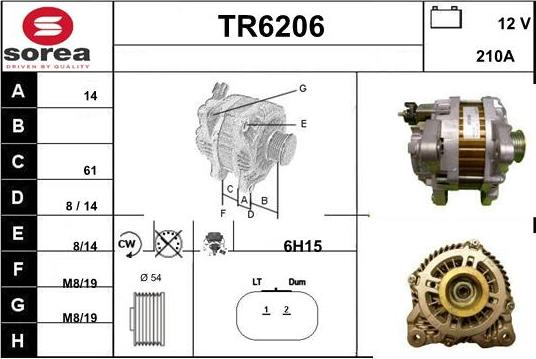 Sera TR6206 - Генератор avtolavka.club