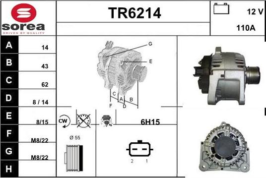 Sera TR6214 - Генератор avtolavka.club