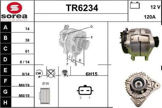 Sera TR6234 - Генератор avtolavka.club