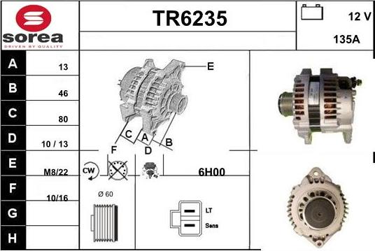 Sera TR6235 - Генератор avtolavka.club