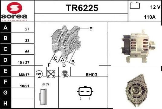 Sera TR6225 - Генератор avtolavka.club