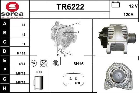 Sera TR6222 - Генератор avtolavka.club