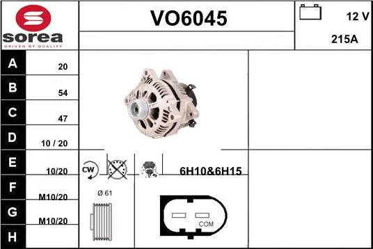 Sera VO6045 - Генератор avtolavka.club