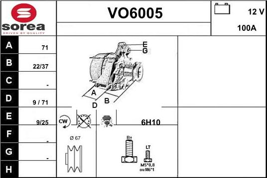 Sera VO6005 - Генератор avtolavka.club