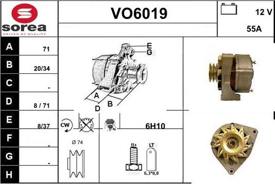 Sera VO6019 - Генератор avtolavka.club