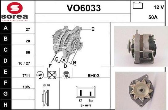 Sera VO6033 - Генератор avtolavka.club