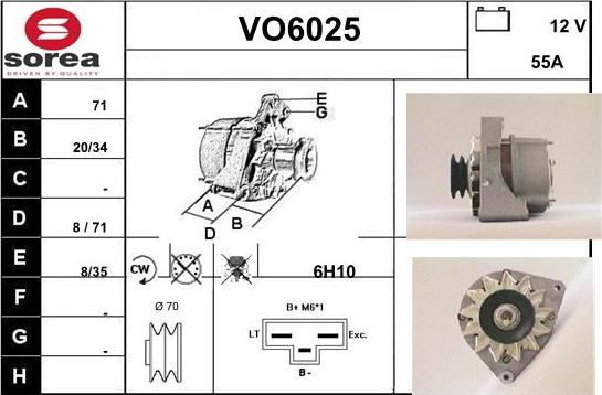 Sera VO6025 - Генератор avtolavka.club