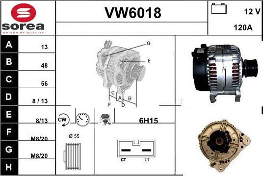 Sera VW6018 - Генератор avtolavka.club