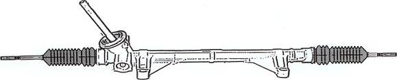 Sercore 14335 - Рульовий механізм, рейка avtolavka.club