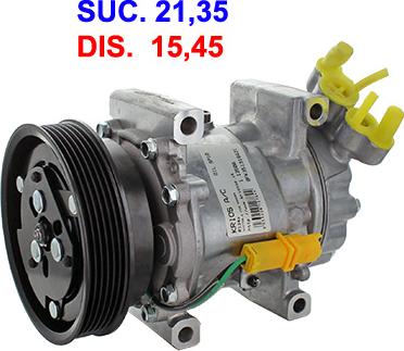 Sidat 1.1350A - Компресор, кондиціонер avtolavka.club