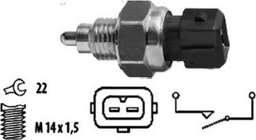 Sidat 3.234121 - Датчик, контактний перемикач, фара заднього ходу avtolavka.club