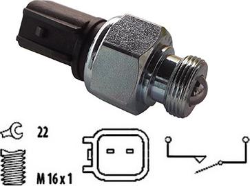 Sidat 3.234251 - Датчик, контактний перемикач, фара заднього ходу avtolavka.club