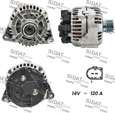 Sidat A12BH0556A2 - Генератор avtolavka.club