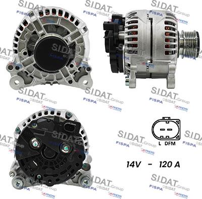 Sidat A12BH0078A2 - Генератор avtolavka.club