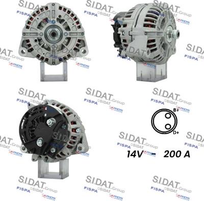 Sidat A12BH1059 - Генератор avtolavka.club