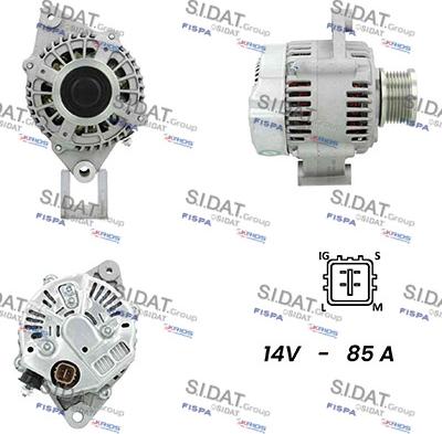 Sidat A12DE0052A2 - Генератор avtolavka.club