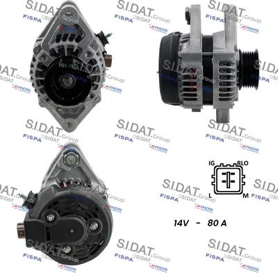 Sidat A12DE0239 - Генератор avtolavka.club