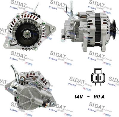 Sidat A12MH0681A2 - Генератор avtolavka.club