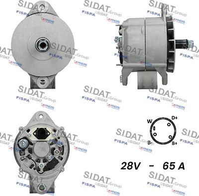 Sidat A24BH0144A2 - Генератор avtolavka.club