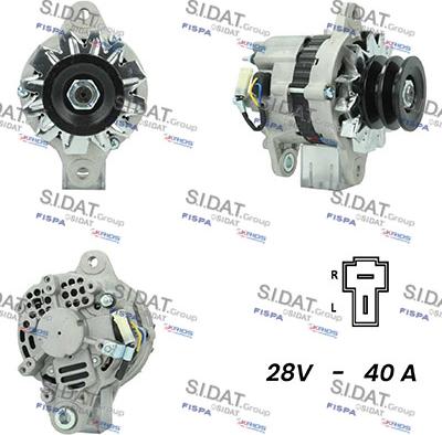 Sidat A24MH0133A2 - Генератор avtolavka.club