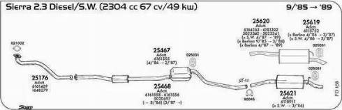 Sigam 025028 - Кільце ущільнювача, труба вихлопного газу avtolavka.club