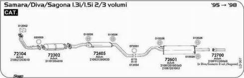 Sigam 012034 - З'єднувальні елементи, система випуску avtolavka.club