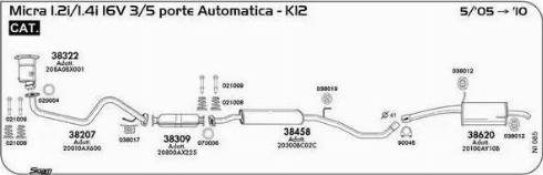 Sigam 070006 - Кільце ущільнювача, труба вихлопного газу avtolavka.club