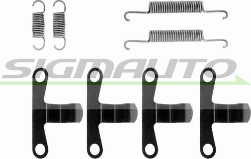 SIGMAUTO SK0594 - Комплектуючі, барабанний гальмівний механізм avtolavka.club