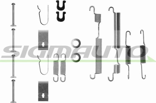 SIGMAUTO SK0653 - Комплектуючі, барабанний гальмівний механізм avtolavka.club