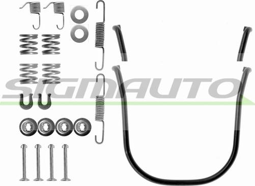 SIGMAUTO SK0634 - Комплектуючі, барабанний гальмівний механізм avtolavka.club