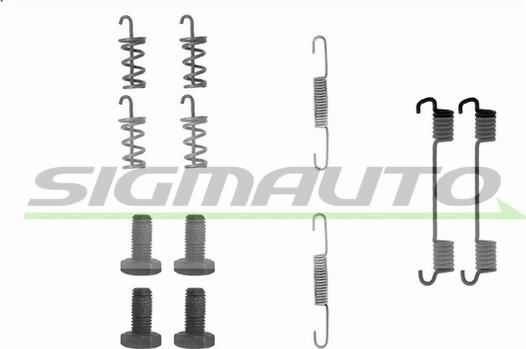 SIGMAUTO SK0622 - Комплектуючі, барабанний гальмівний механізм avtolavka.club