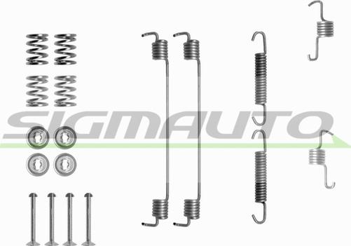 SIGMAUTO SK0819 - Комплектуючі, барабанний гальмівний механізм avtolavka.club